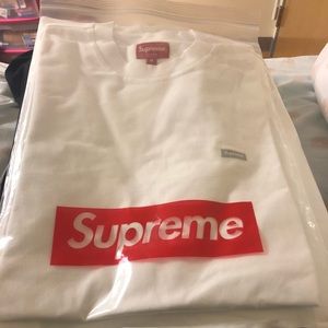 Supreme Reflective Small Box Logo Tee